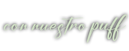 con nuestro puff