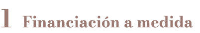 1 Financiaci n a medida