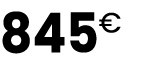 845€