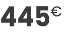 445€